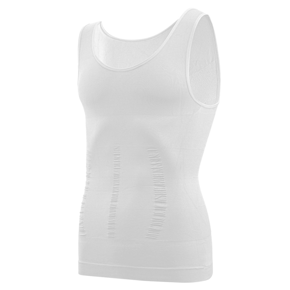 Майка компрессионная мужская с утяжкой TaudFit S/M Белый (3448)