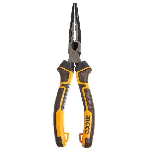 Долгогубцы изогнутые INGCO Industrial Profi 200 мм (000195973) Долгогубцы изогнутые INGCO Industrial Profi 200 мм (000195973)