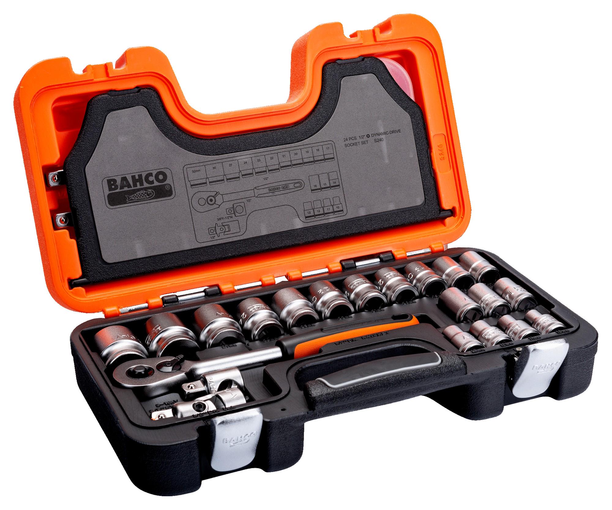 Набор инструментов Bahco 1/2" 24 предмета (S240)