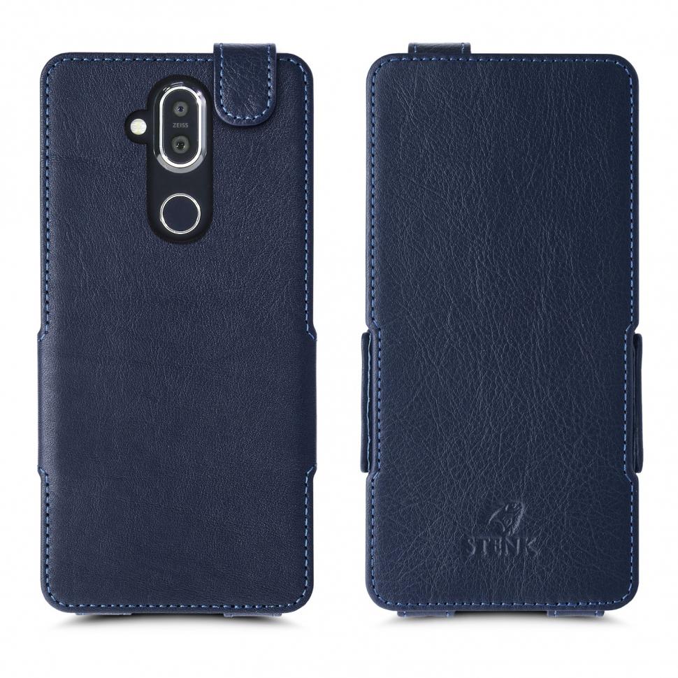 Чехол флип Stenk Prime для Nokia 8.1 Синий (63625)