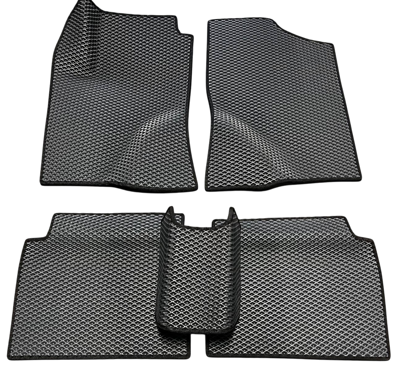 Коврики EVA с 3Д лапой в салон для Toyota Avensis T 25 2003-2009 гг. Черный (2430611144)