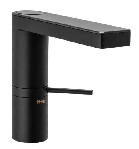 Смеситель для умывальника Rea Amar Lcd Black (REAB2065) Смеситель для умывальника Rea Amar Lcd Black (REAB2065)