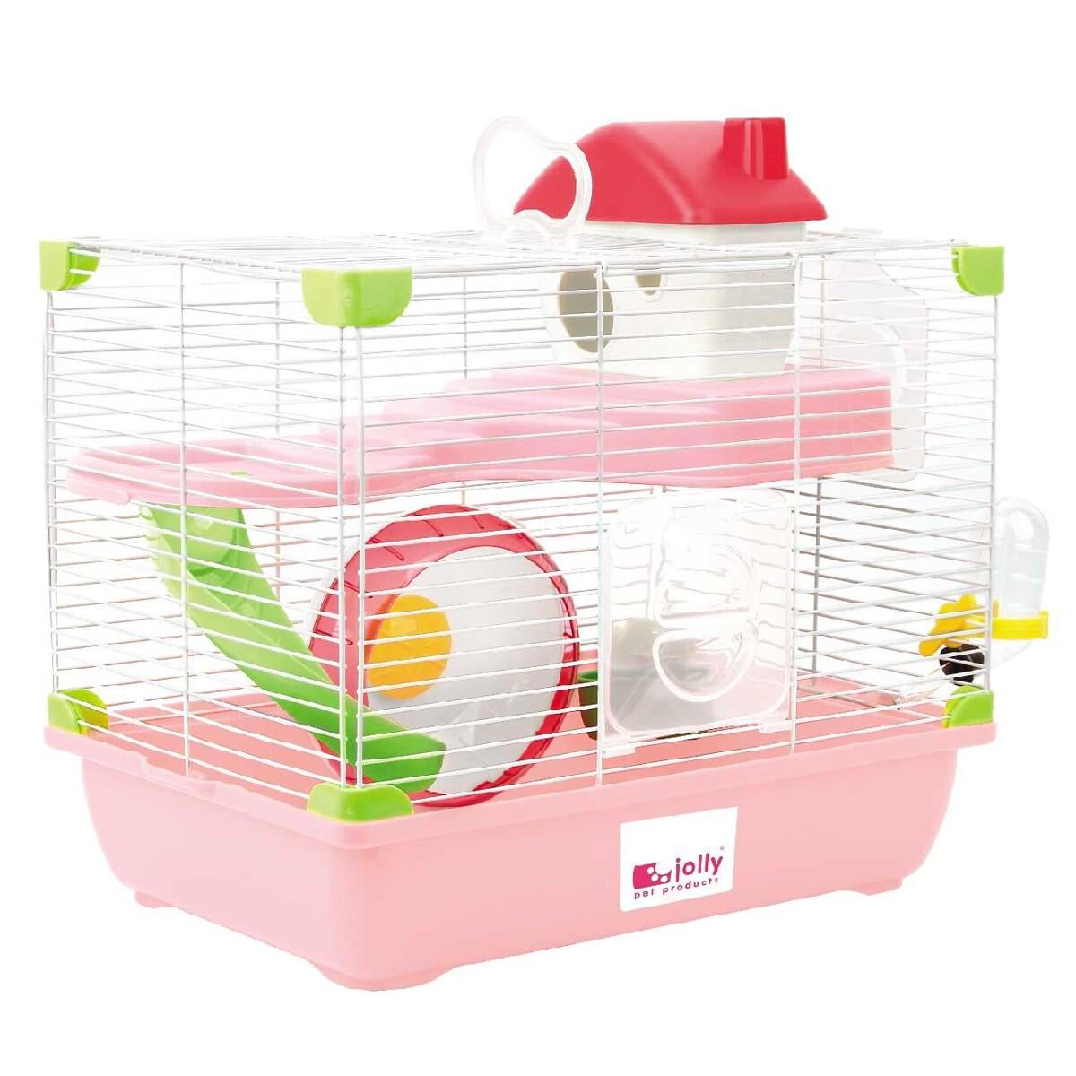 Клетка для грызунов Happet GREMI Cozzy Cottage K820 L 37x25x30 см Розовый (5907708628350)