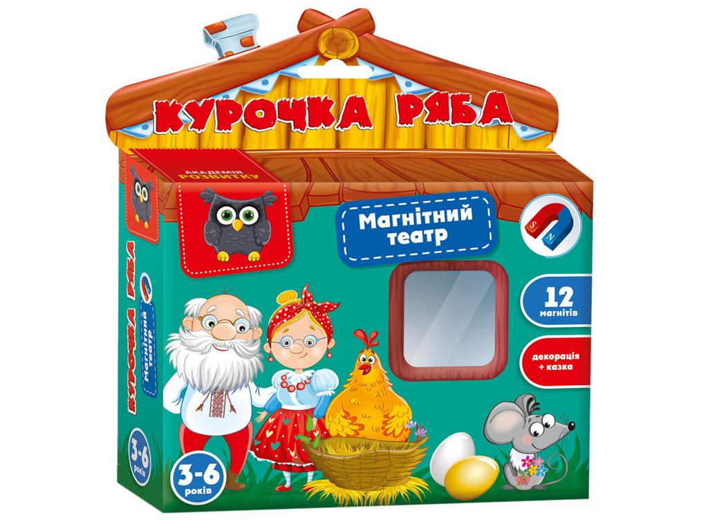 Настільна гра Vladi Toys VT3206-31 магнітний театр Курочка ряба (2114151278)