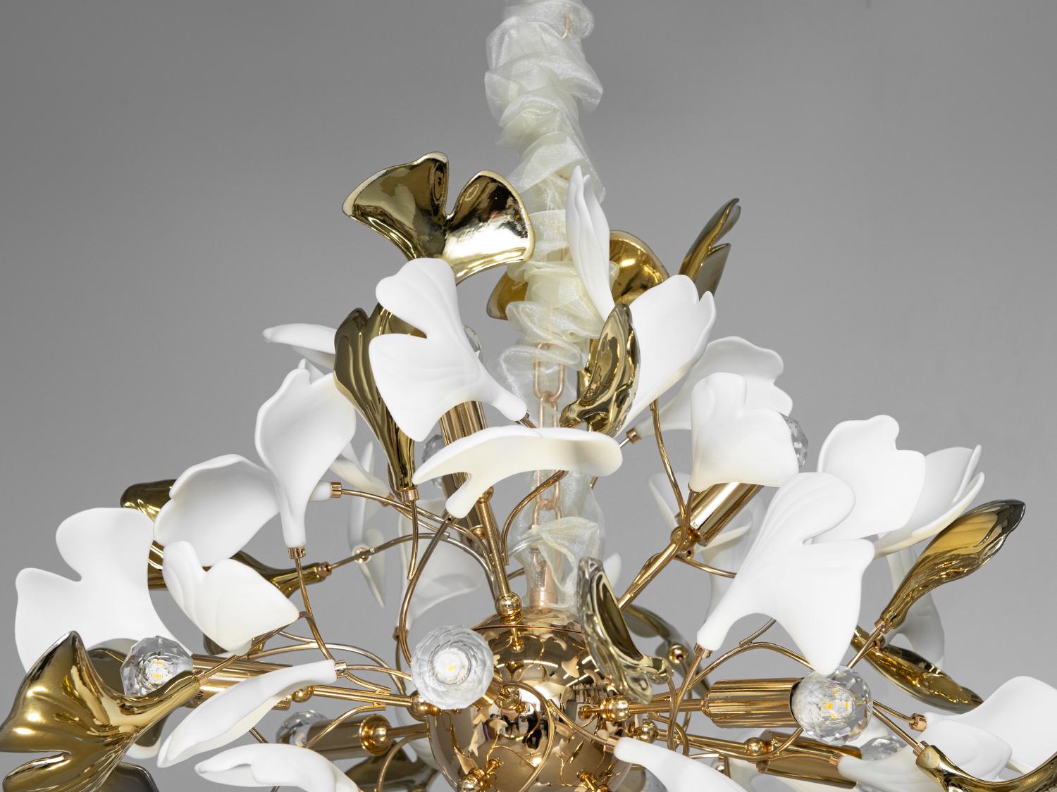 Люстра Loft на 12 ламп (7161-12P GD) - фото 3 Люстра Loft на 12 ламп (7161-12P GD) - фото 3