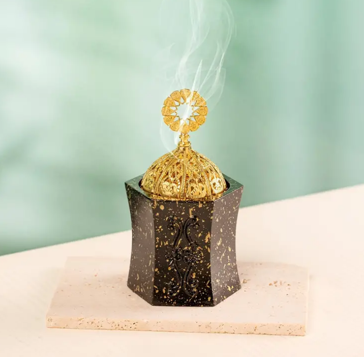 Аромалампа для благовоний шестиугольника 7х12,5 см (EG1257)