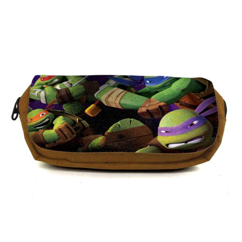 Пенал школьный Ракушки Ниндзя Ninja Turtles TMNT-001 Оранжевый (1529788620)