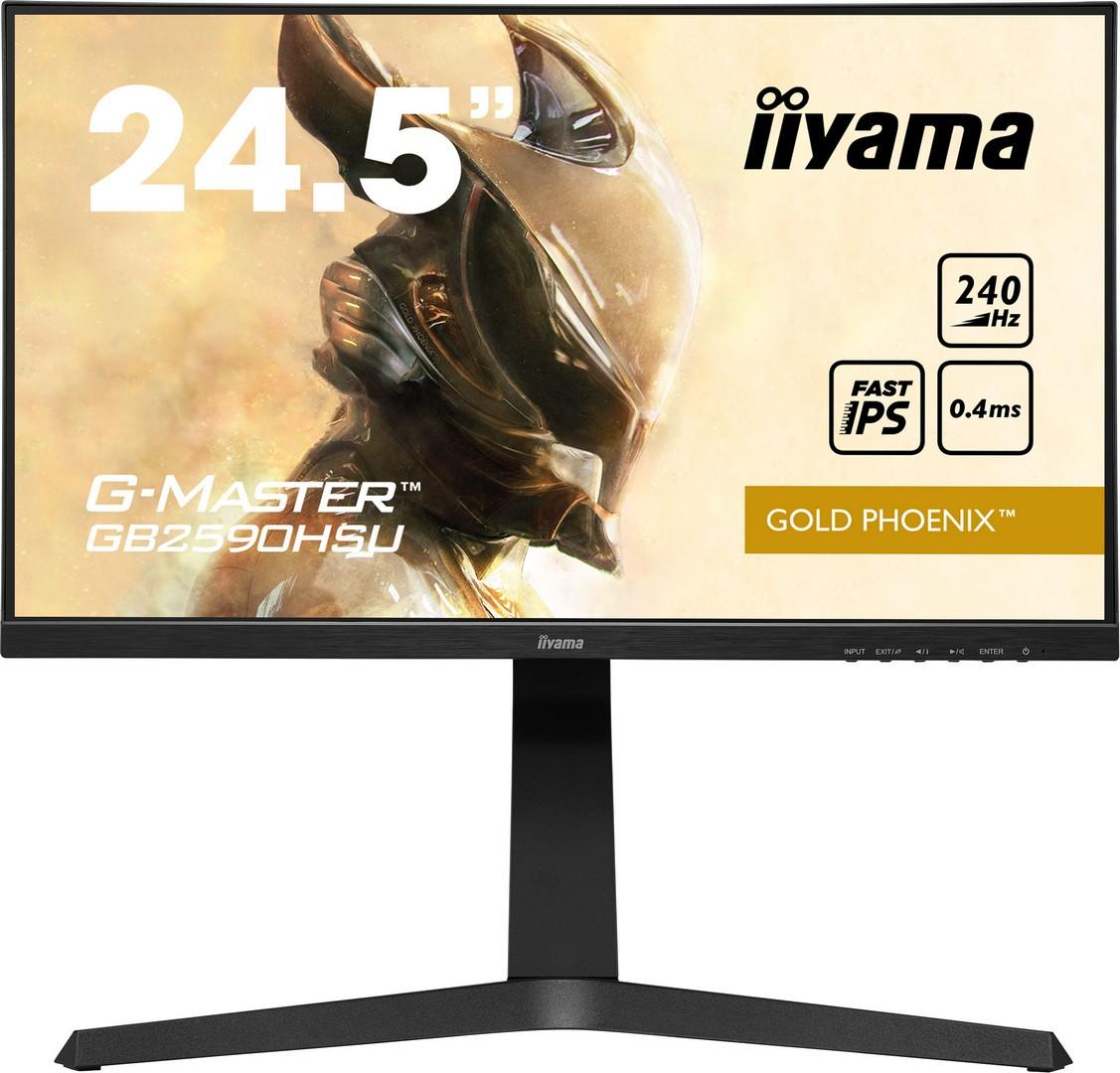 Монітор ігровий з HDR Iiyama G-Master GB2590HSU-B1 Gold Phoenix 24,5" (4948570117796)