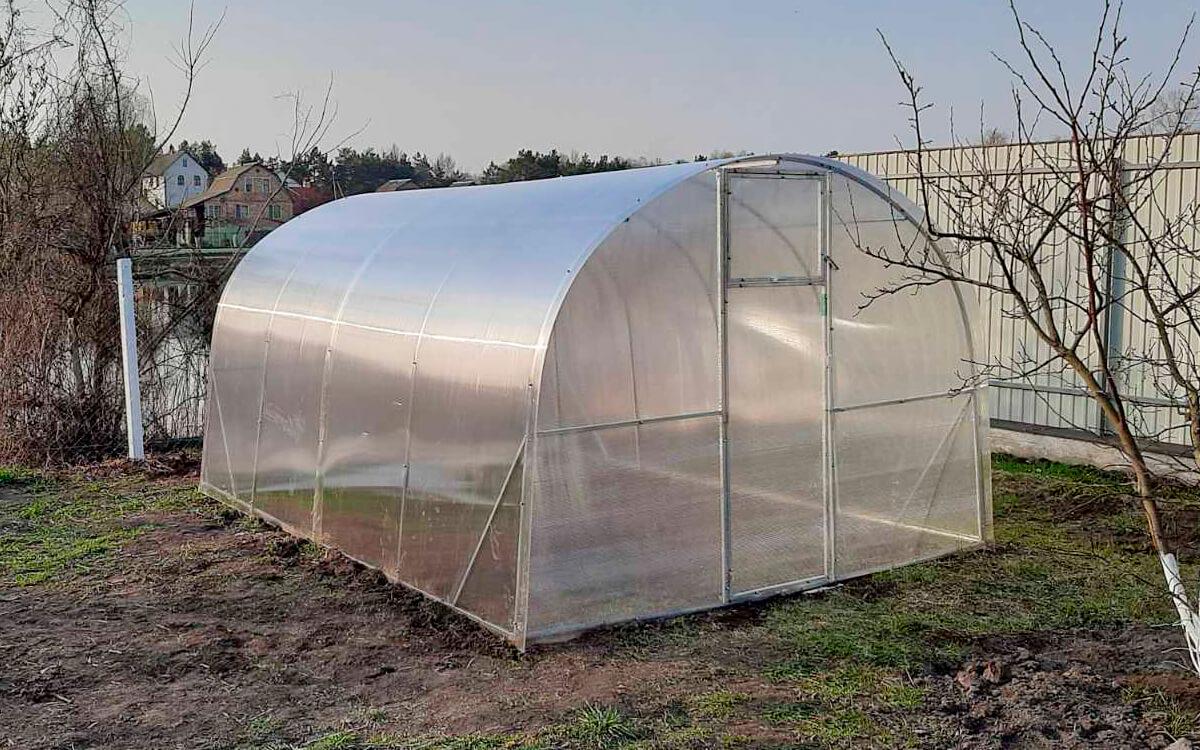 Теплиця Веган 3x4 із оцинкованої квадратної труби з полікарбонатом 4 мм - фото 6
