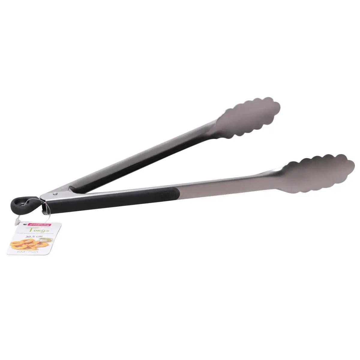 Щипцы кухонные Kamille 30.5 см из нержавеющей стали (KM-7521)