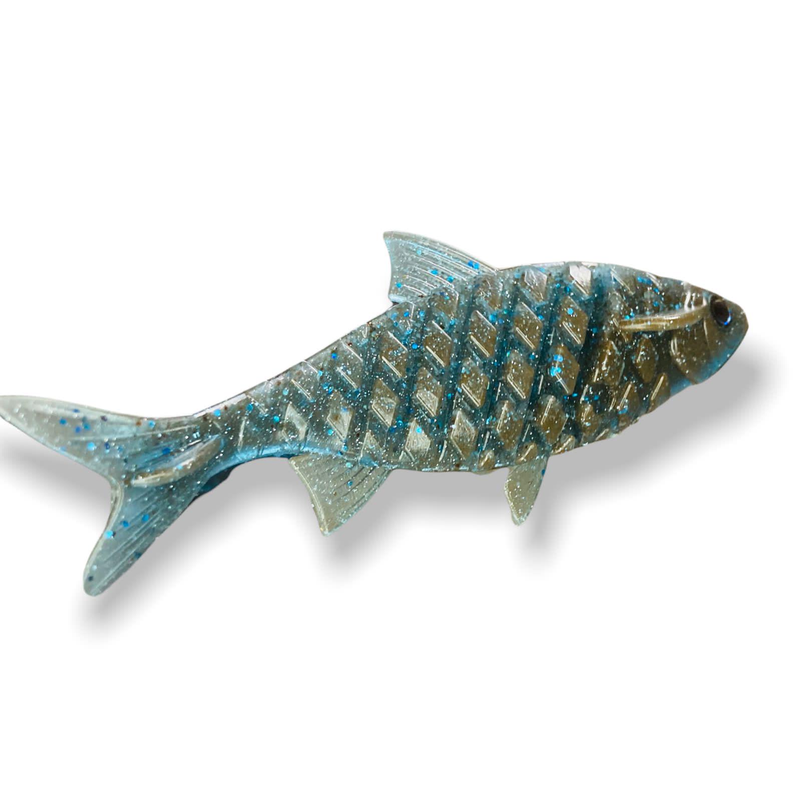 Приманки Big Baits Chebak 3D речная серия 4,0" 2 шт. # 203 Aquamarine (2406203) - фото 5