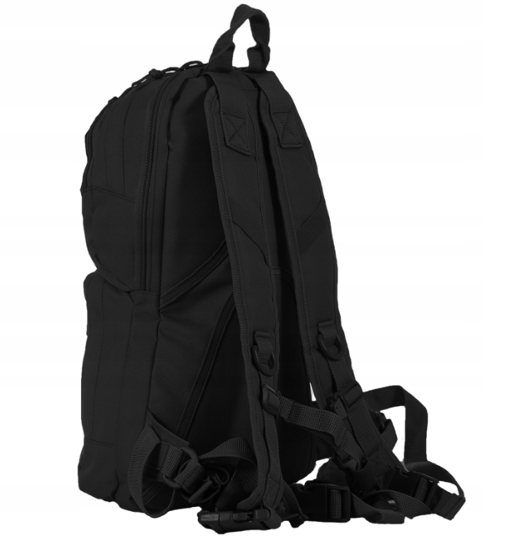 Рюкзак військовий Camo Military Gear Humi 9.5 л Чорний (541338) - фото 2 Рюкзак військовий Camo Military Gear Humi 9.5 л Чорний (541338) - фото 2