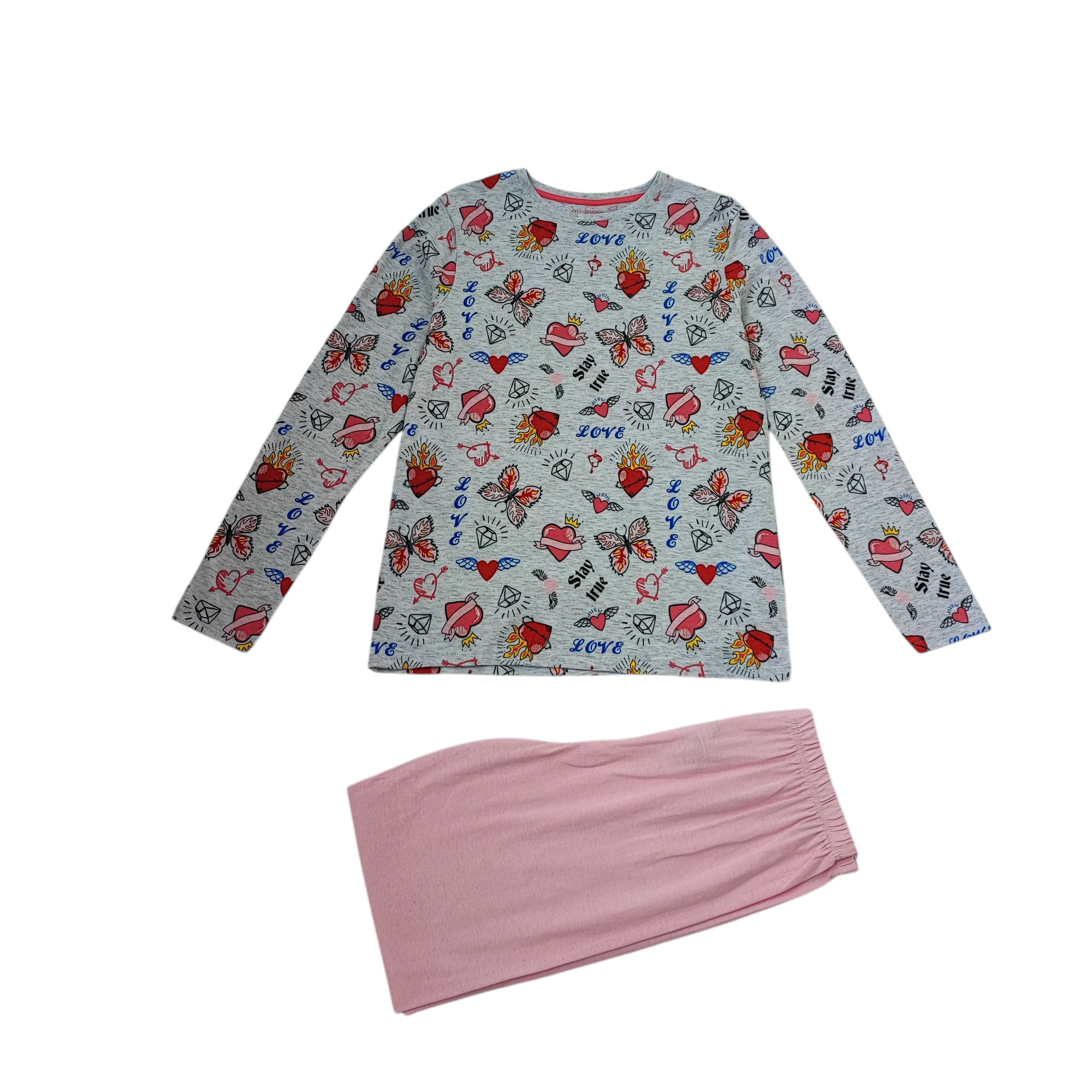 Піжама підліткова для дівчинки PRIMARK 164 см Різнокольоровий (01871)