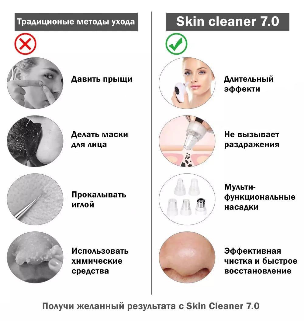 Вакуумний очищувач шкіри та пор Medica+ Skincleaner 7.0 (10711572) - фото 7