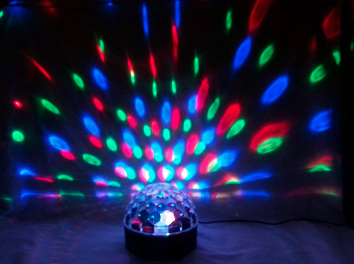 Диско-куля світлодіодний Supretto Led Magic Ball Bluetooth - фото 2