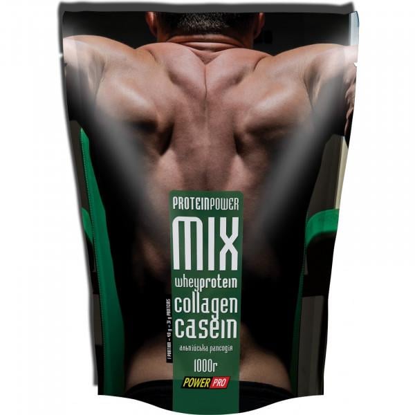 Протеїн Power Pro Protein Power Mix 1 кг Альпійська рапсодія