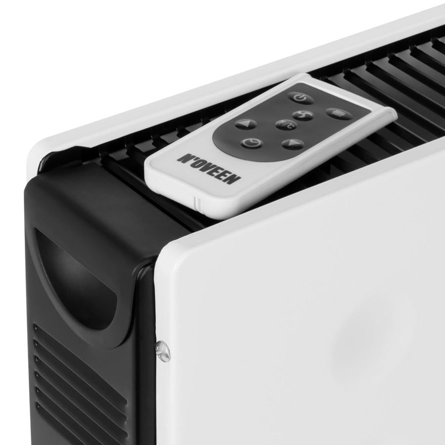 Конвектор электрический с терморегулятором напольный Noveen CH8000 LCD SMART 2000 Вт 20 кв.м 600х375х100 мм White (2275639656) - фото 4 Конвектор электрический с терморегулятором напольный Noveen CH8000 LCD SMART 2000 Вт 20 кв.м 600х375х100 мм White (2275639656) - фото 4