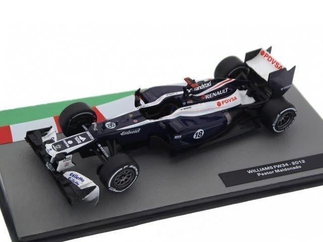 Коллекционная модель Williams FW34 Pastor Maldonado 2012 Formula 1 Centauria 1:43