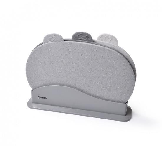 Набір дощок кухонних Fissman пластикових обробних 29х22 см 3 шт. (8014)