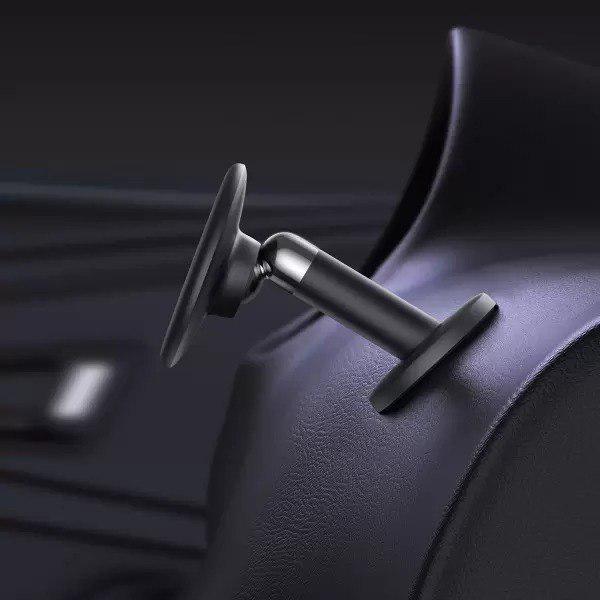 Автотримач для телефону BASEUS C01 Magnetic Phone Holder Black (SUCC000001) - фото 2