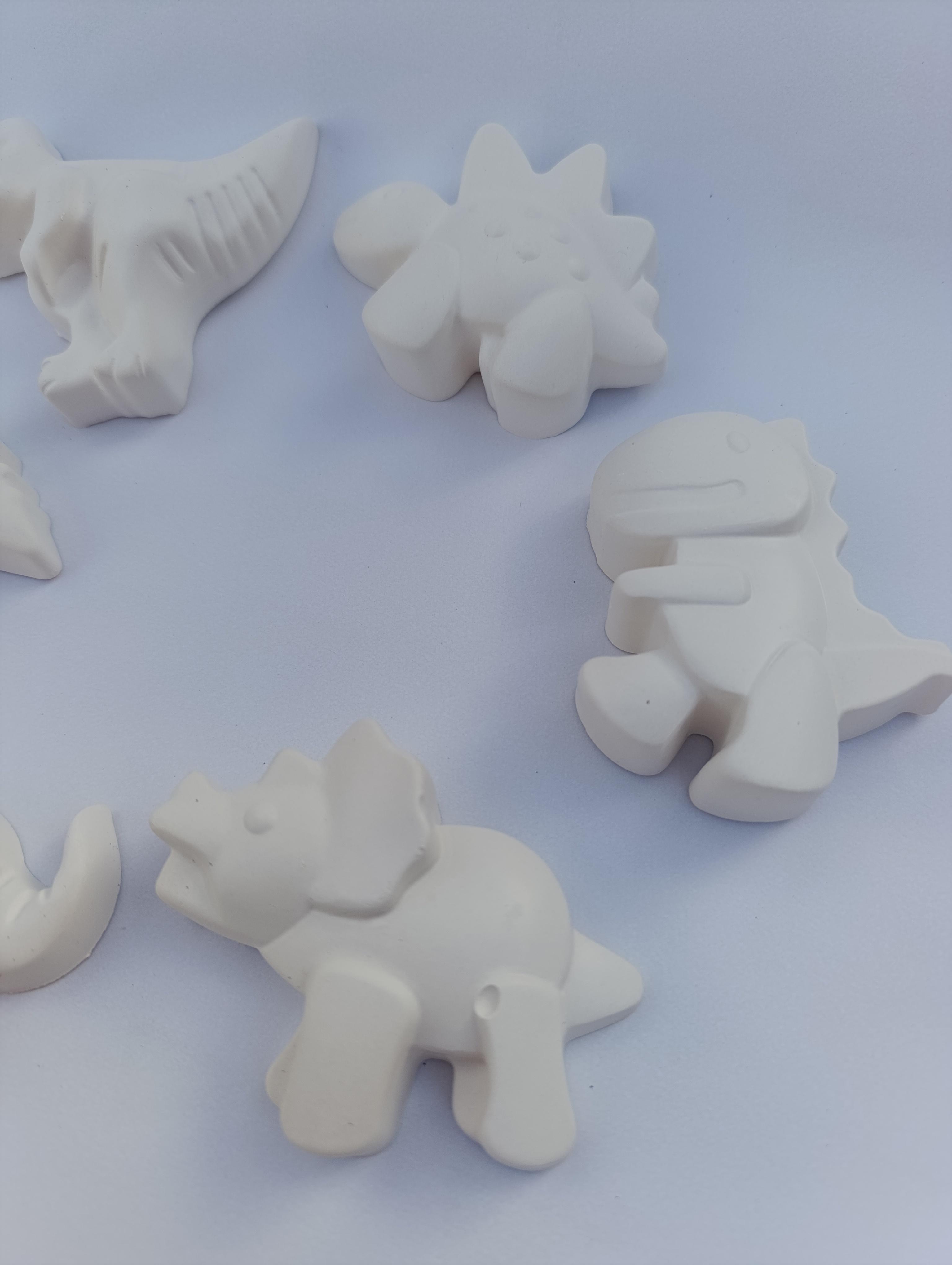 Набір гіпсових 3D розмальовок для дитячої творчості Динозаври - фото 4