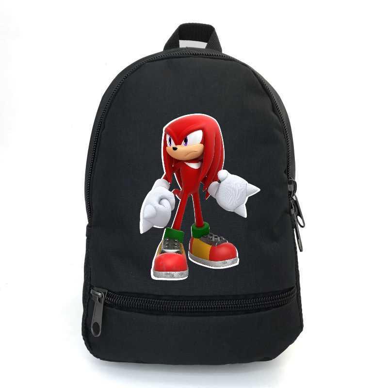 Школьный рюкзак BIG Соник School Bag Sonic-08 43х30х17 см 22 л Черный (2314375275)