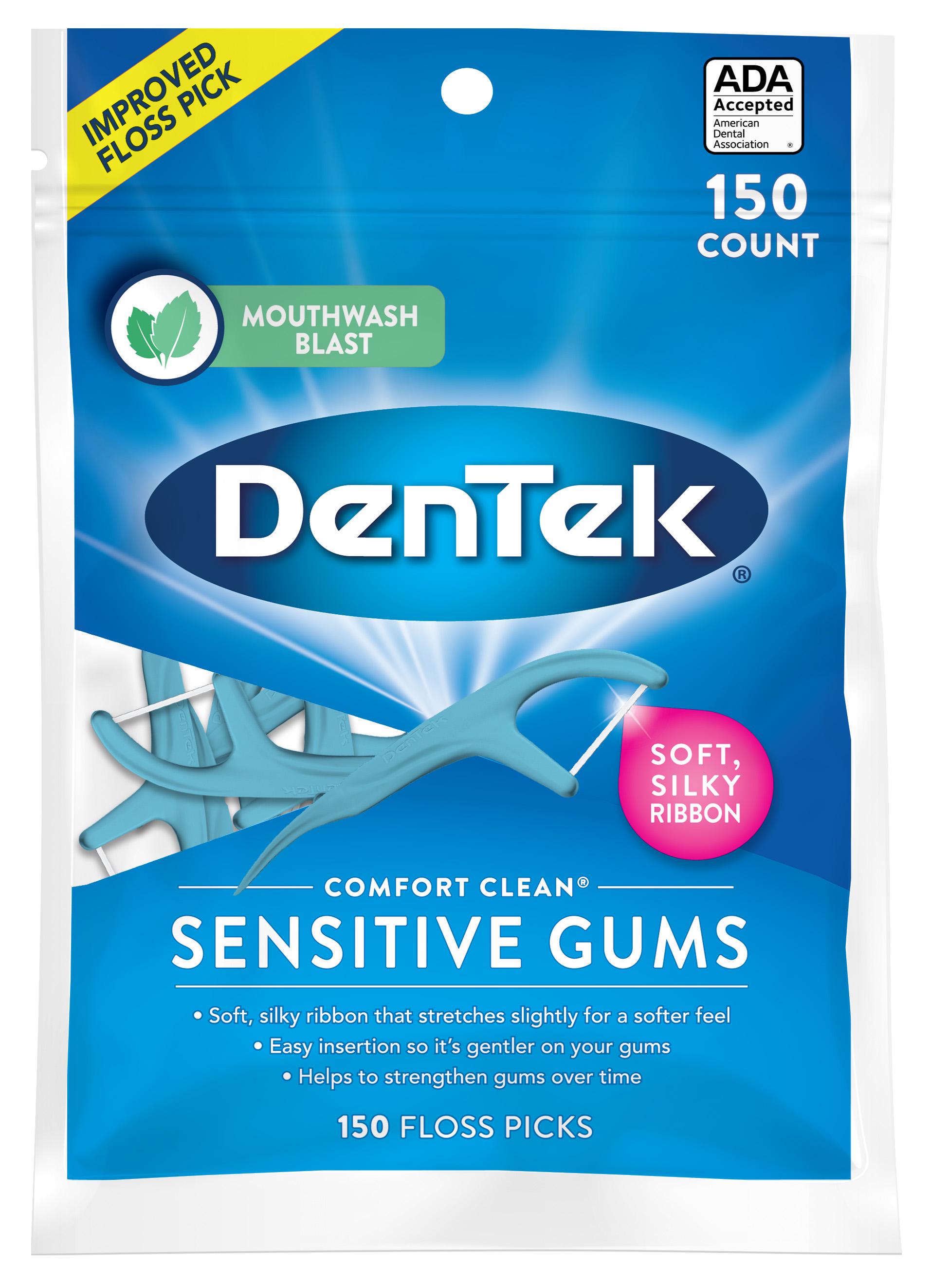 Флосс-зубочистки DenTek Комфортная очистка 150 шт. (2021)