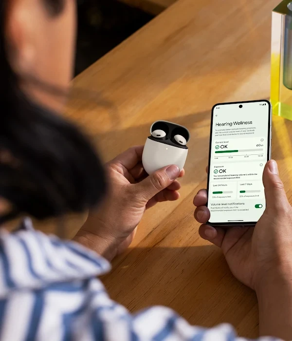 Наушники Google Pixel Buds Pro Porcelain ‎GA05205 (2049958617) - фото 8