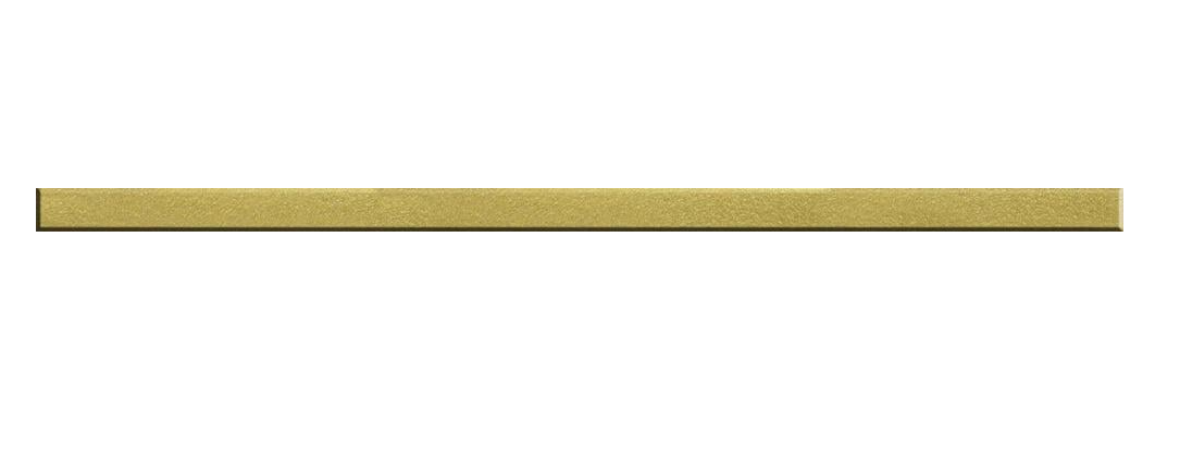 Фриз стеклянный Kotto Ceramica GF 601508 15x600x8 мм Gold (003288)
