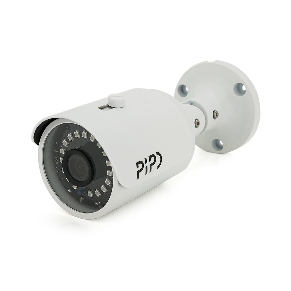 Камера видеонаблюдения мультиформатная PIPo PP-B1V18F200ME 2 Мп металлический цилиндр гибридный режим 28 мм (YUT_V4811)