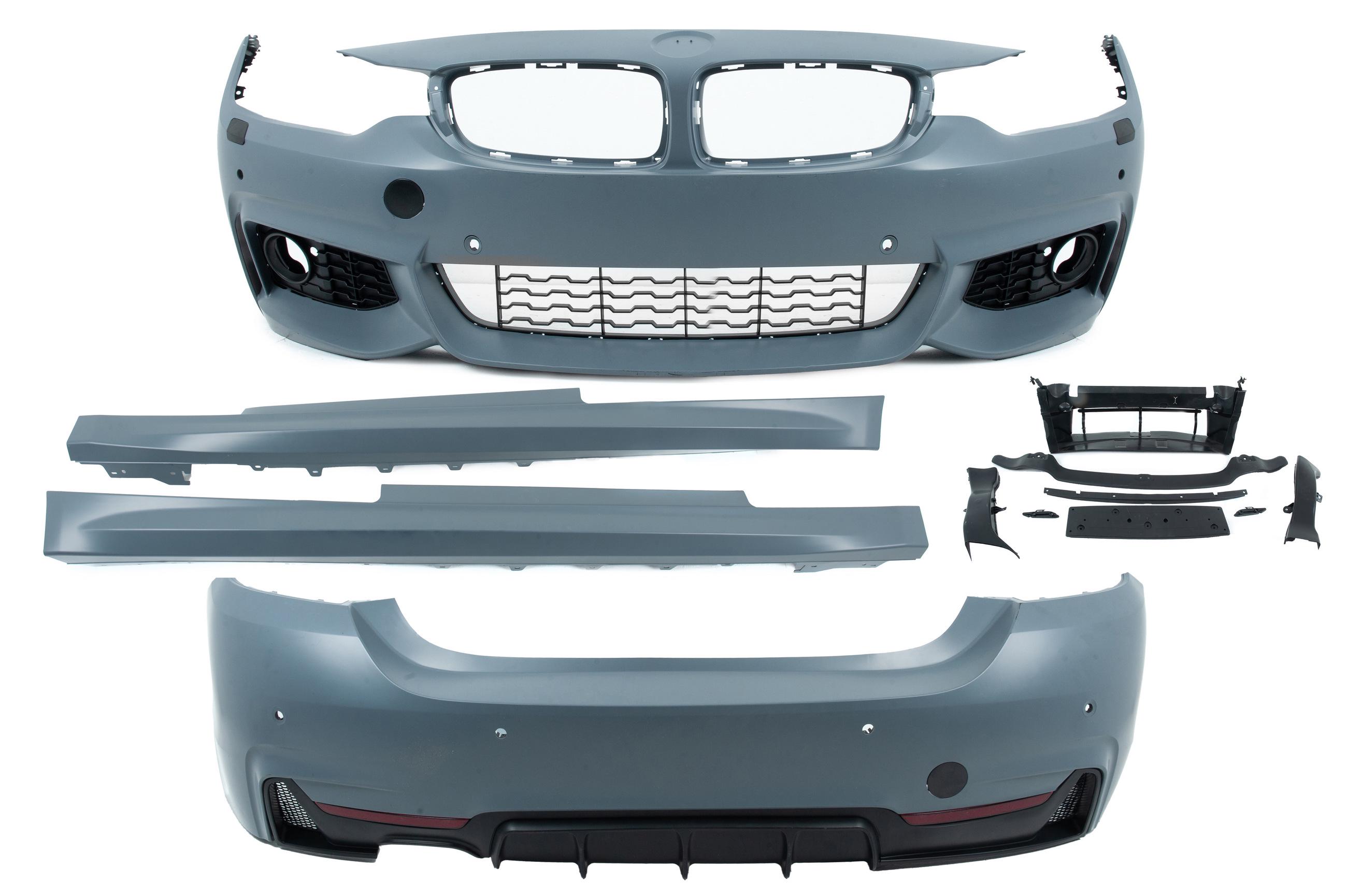 Комплект обвесов GBT M-Sport для F32 для BMW 4 серия F32/F33/F36 2012-2020 гг. abs-пластик под покраску (188487)