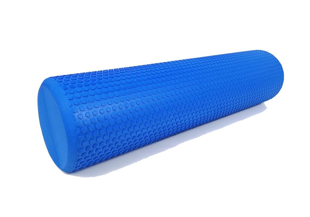 Масажний ролик EasyFit Foam Roller 60 см Синій (EF-2032-Bl) - фото 1