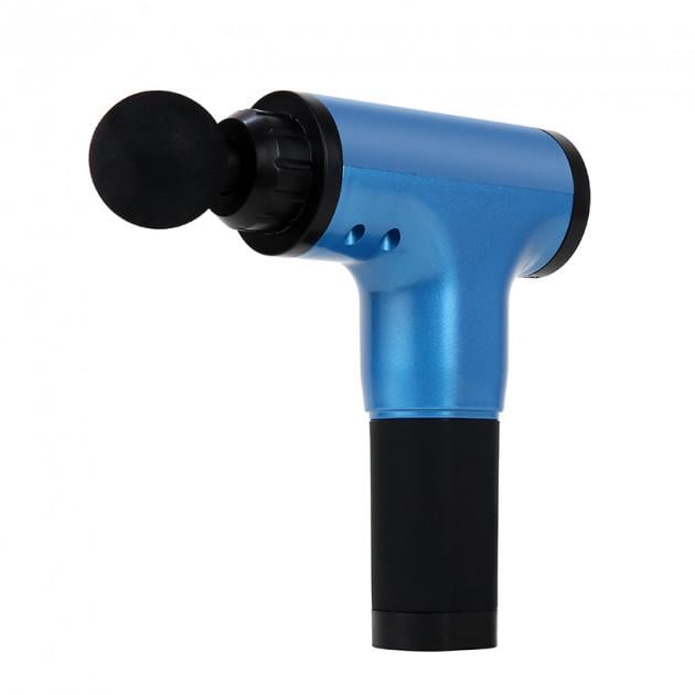 Портативний м'язовий масажер Fascial Gun HF-280 Blue