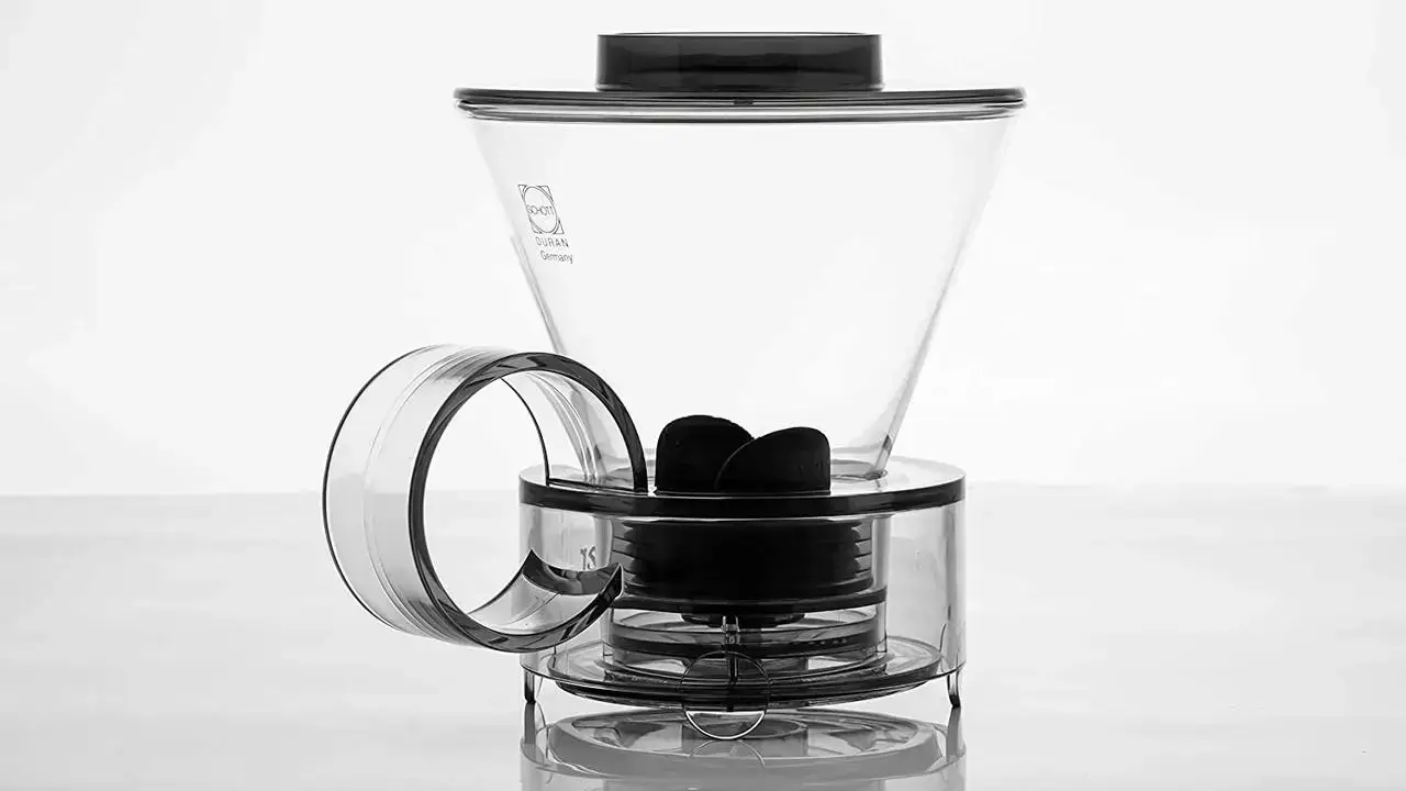 Пуровер стеклянный Mr. Clever dripper 530 мл Темно-серый (C-90200-GYK)
