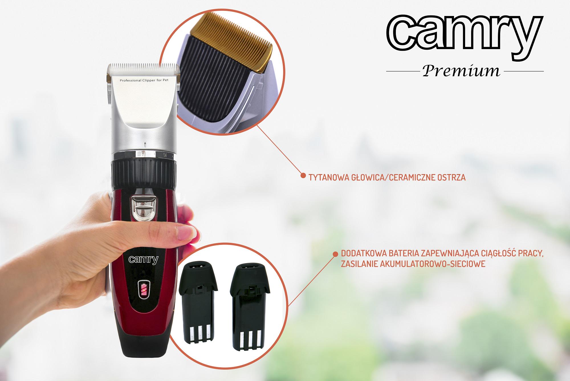 Машинка для стрижки тварин Camry CR 2821 (9401) - фото 9 Машинка для стрижки тварин Camry CR 2821 (9401) - фото 9