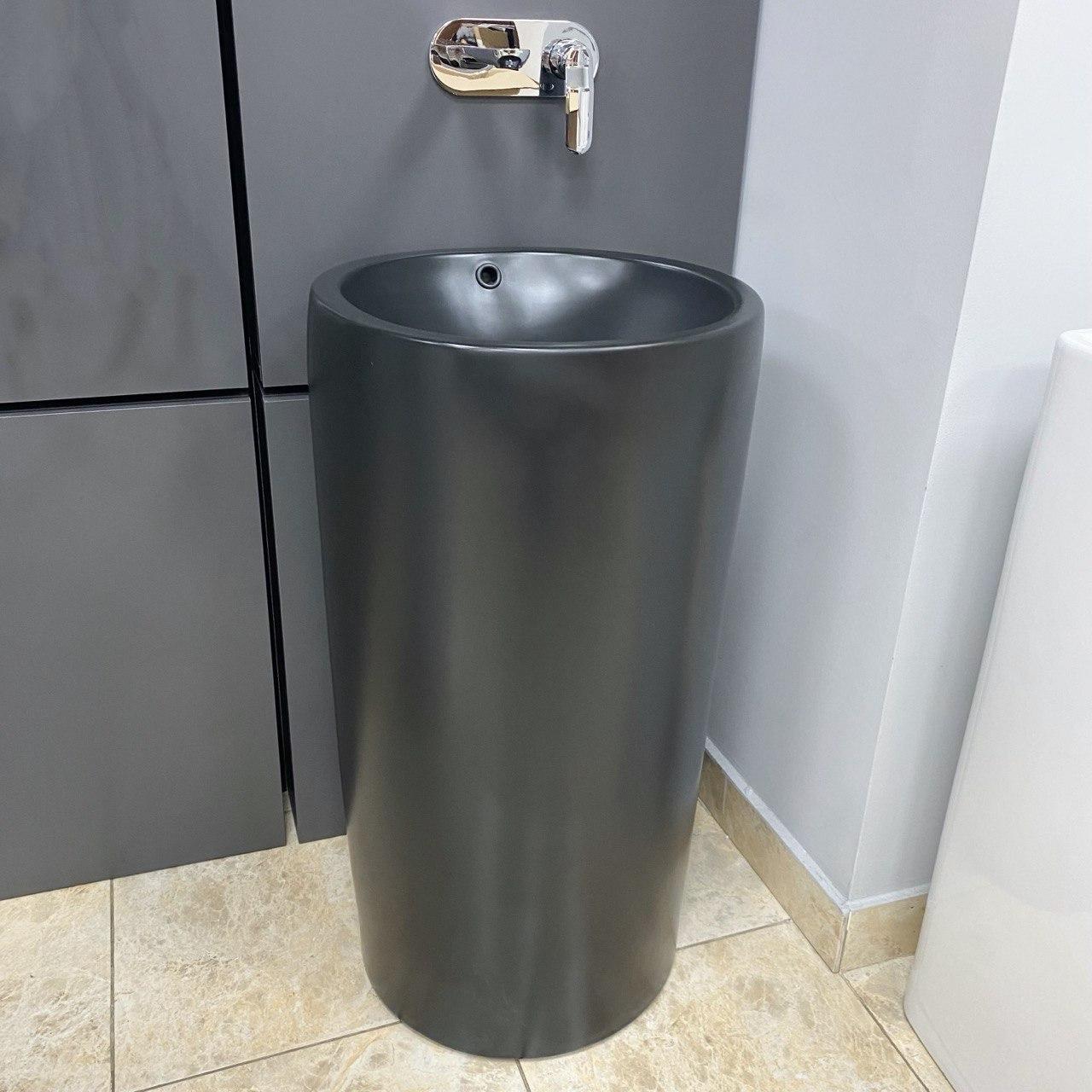 Умивальник підлоговий VBI MATERA Black Matt (2810367454)