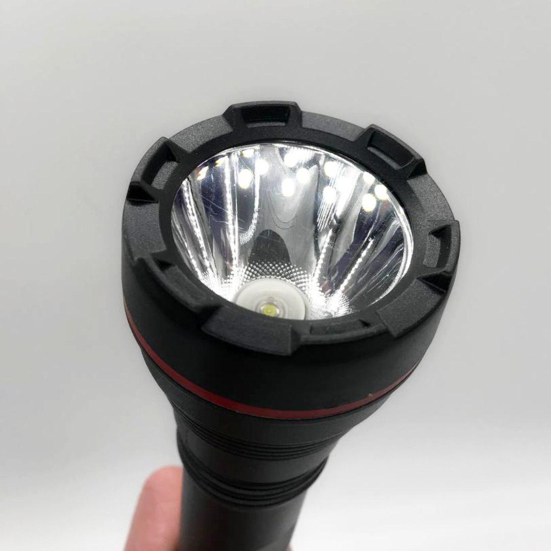 Ліхтар ручний акумуляторний Hurry Bolt Hb-998 Led 3 W 300 Lm Чорний - фото 6