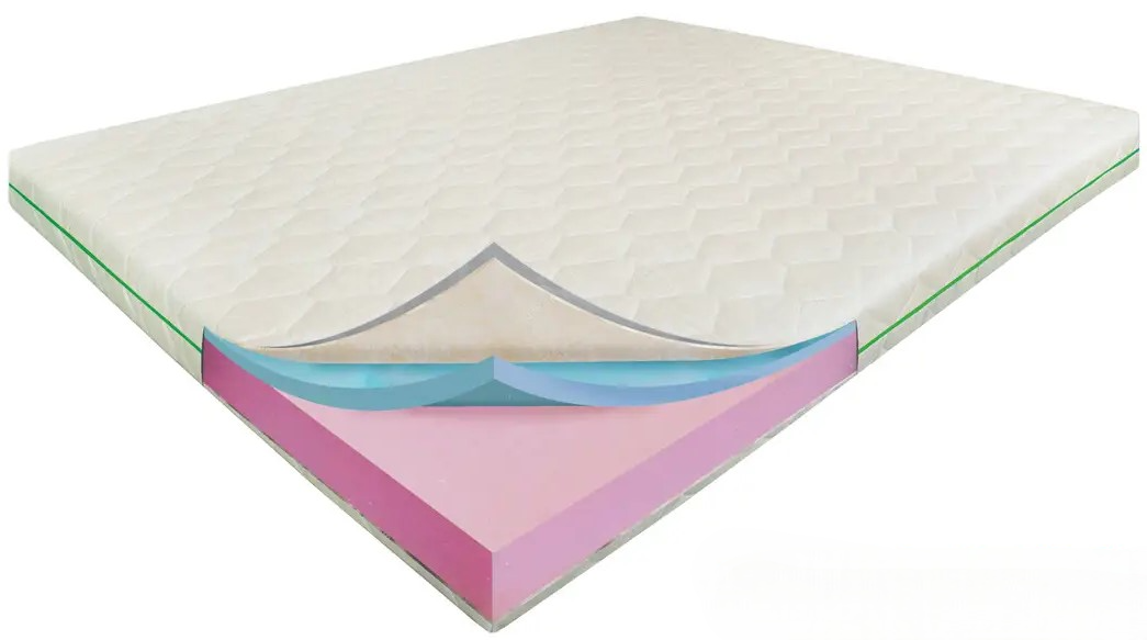 Матрас ортопедический Грин Айленд чехол коттон 200x220 см (23689535) - фото 2