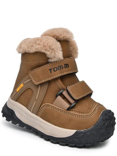 Сноубутсы на овчине TOM.M N11756E р. 25 Коричневый