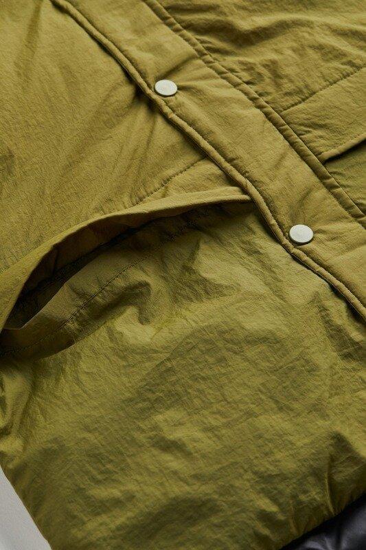 Куртка для мальчика H&M Padded Nylon Parka 170 см Хаки (271092766) - фото 6