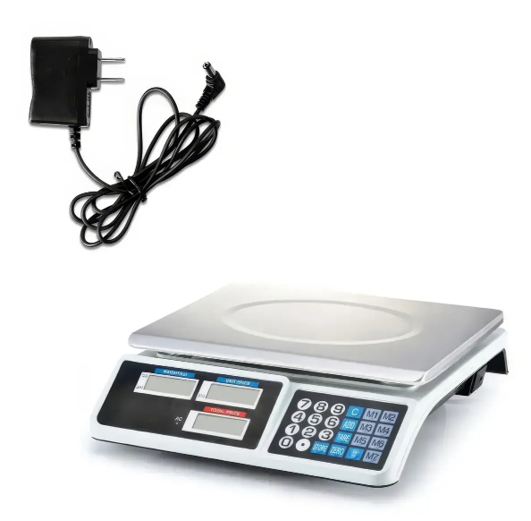 Весы торговые Digital Pricing Scale электронные настольные 35х33 см до 50 кг (10325) - фото 3 Весы торговые Digital Pricing Scale электронные настольные 35х33 см до 50 кг (10325) - фото 3