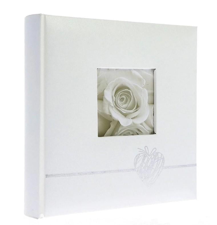 Фотоальбом Gedeon KD46200 HEART 10x15 см 200 фото Silver