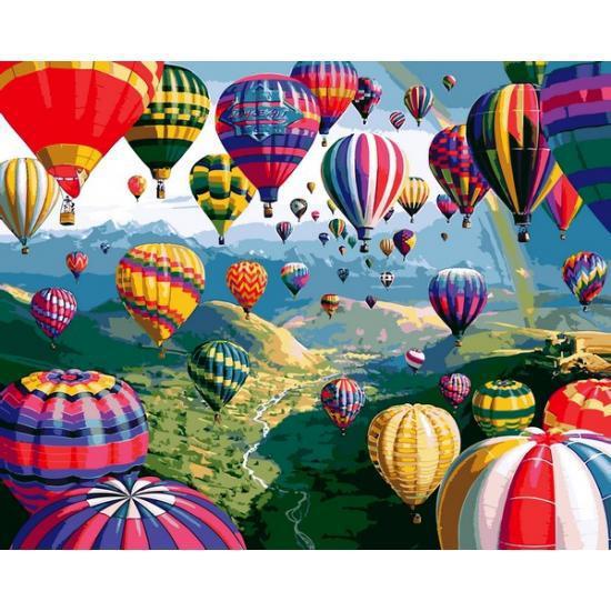 Картина по номерам Mariposa "Разноцветные шары" 40x50 см (MR-Q2233)