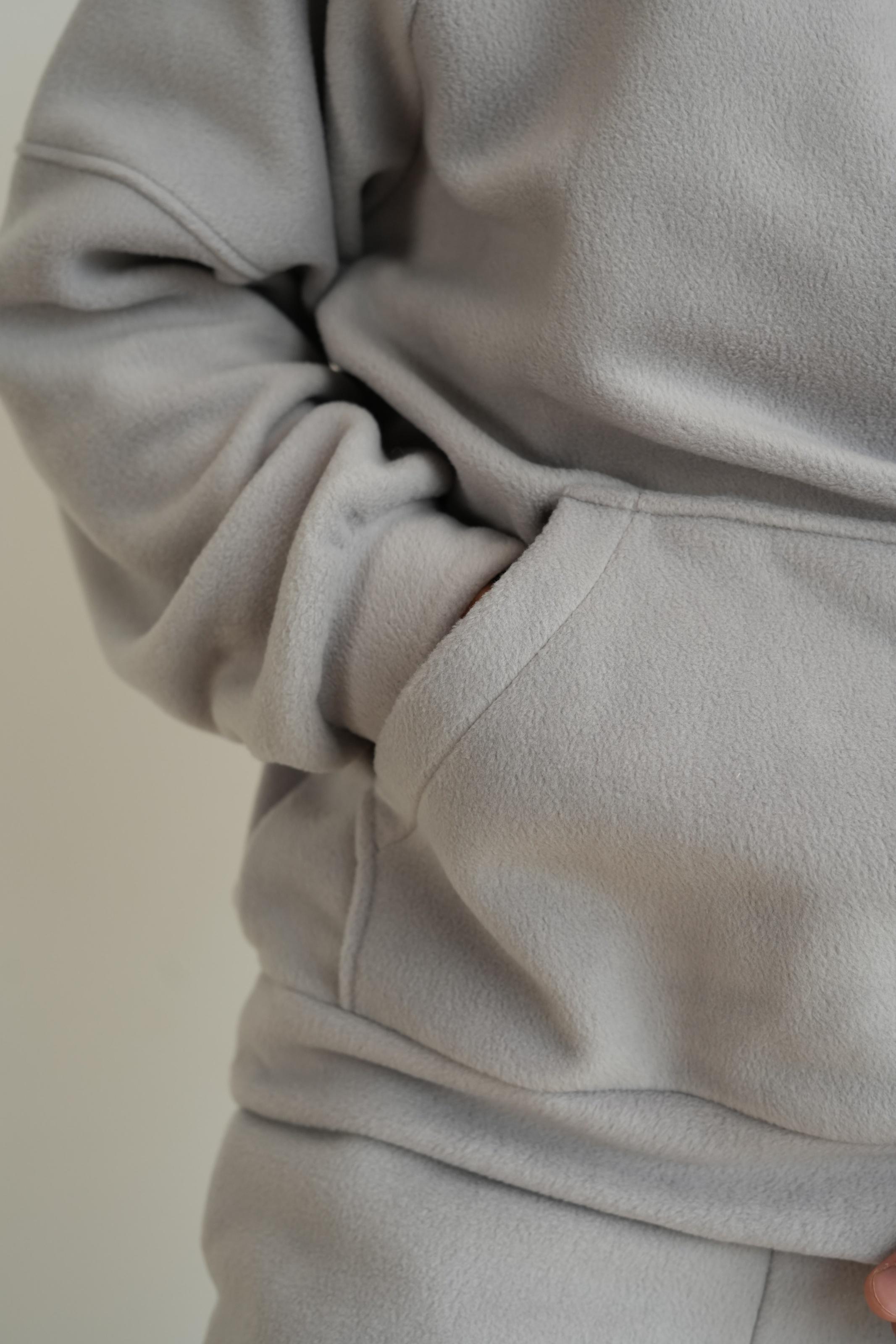 Костюм чоловічий флісовий BASE 3XL Світло-сірий (10204XXXLm) - фото 3