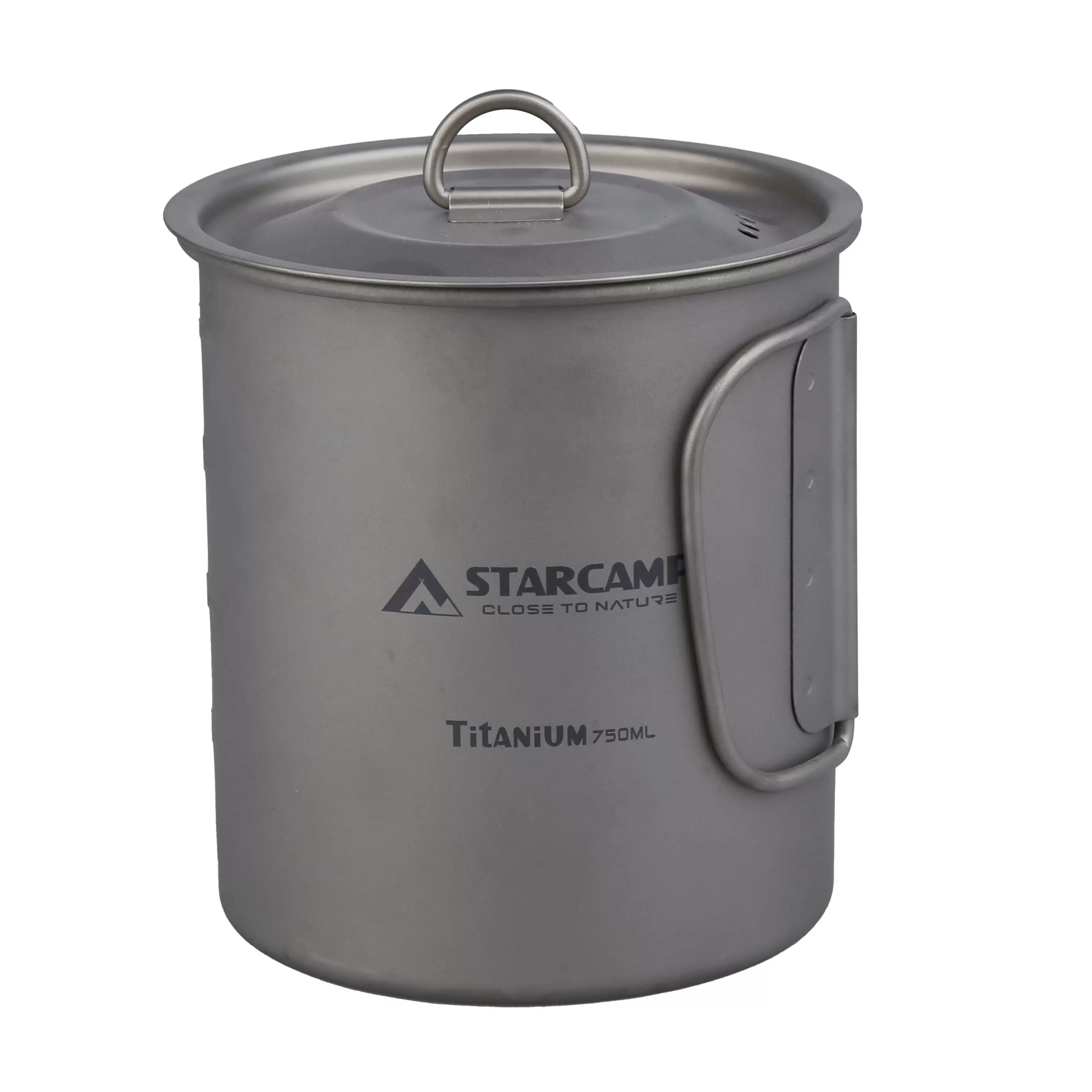 Чашка туристическая Starcamp HX-TK01B титановая 750 мл Titanium (SC141) - фото 3 Чашка туристическая Starcamp HX-TK01B титановая 750 мл Titanium (SC141) - фото 3