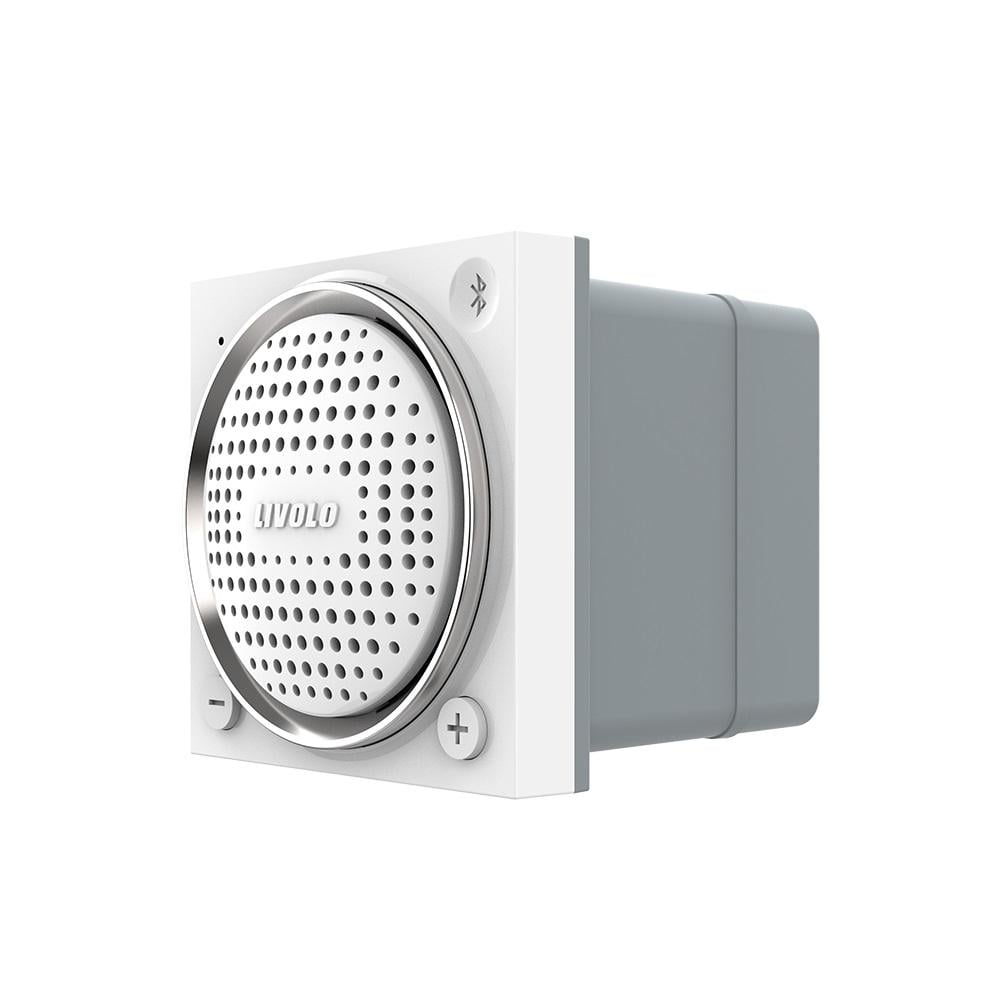 Механизм колонка Livolo Bluetooth 5 Белый (VL-FCF-2WP) Механизм колонка Livolo Bluetooth 5 Белый (VL-FCF-2WP)