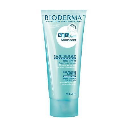 Гель для купання дитячий BIODERMA ABCDerm Mild Cleanser Foaming Gel очисний 200 мл (028817X)