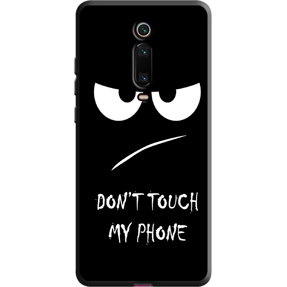 Чехол BoxFace Xiaomi Mi 9T / Mi 9T Pro Don't Touch my Phone Черный силикон (37376-up535-38687)