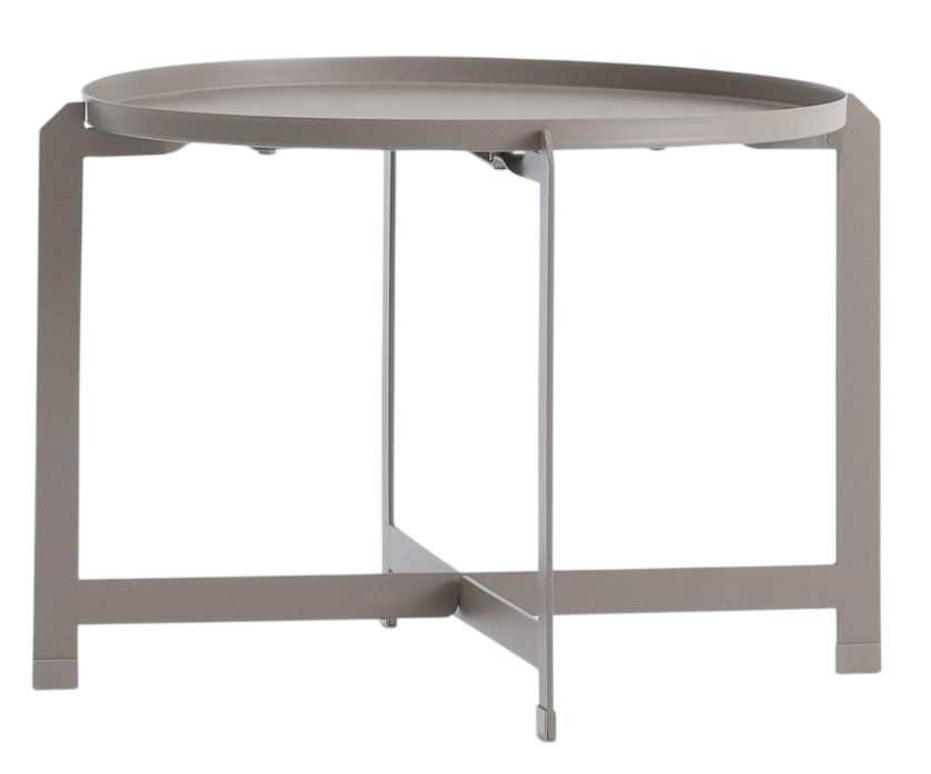 Журнальный столик d 50 высота 40 см Серый (706f95b1)