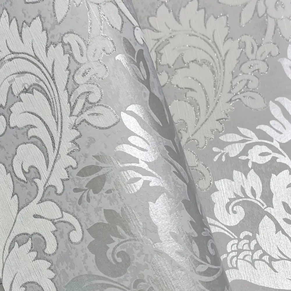 Обои виниловые Marburg Классика дамаск на флизелиновой основе 10,05x1,06 м Серый (33620) - фото 9 Обои виниловые Marburg Классика дамаск на флизелиновой основе 10,05x1,06 м Серый (33620) - фото 9